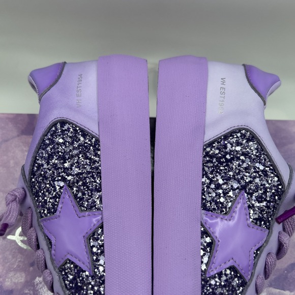NEW Vintage Havana Levels Sneakers, Women's SZ: 8 M,Purple/Glitter - Picture 11 of 16